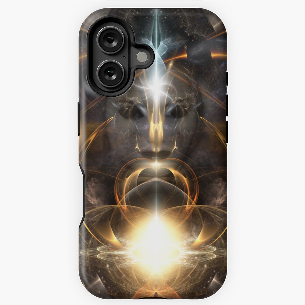 Architects Of Light Fractal Art by Xzendor7 iPhone Case