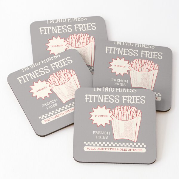 Item preview, I'm into fitnesse, fit'ness fries in my mouth funny fries designed and sold by dreamlandbuyers.