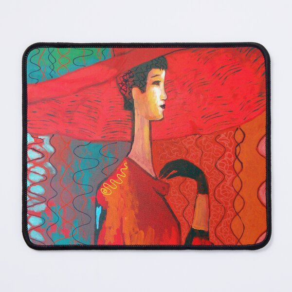 Item preview, Flaming red hat designed and sold by IvonaTorovin.