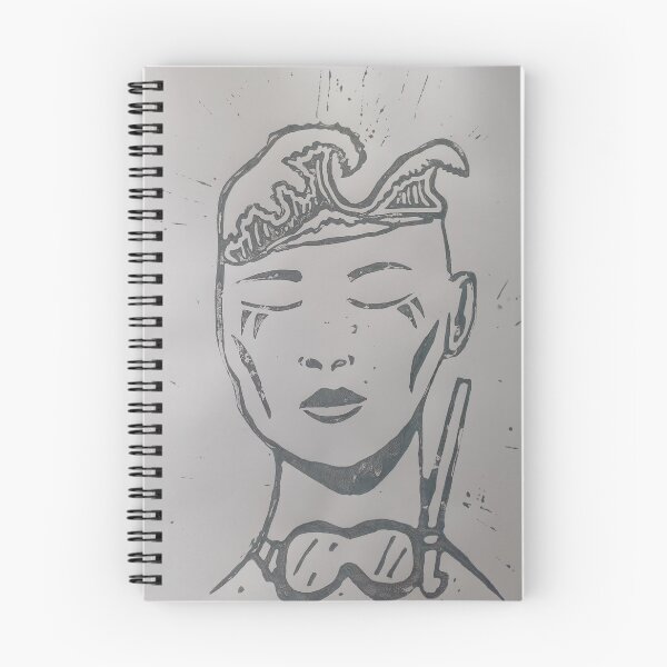 Item preview, wave grey designed and sold by PrintedPaprika.