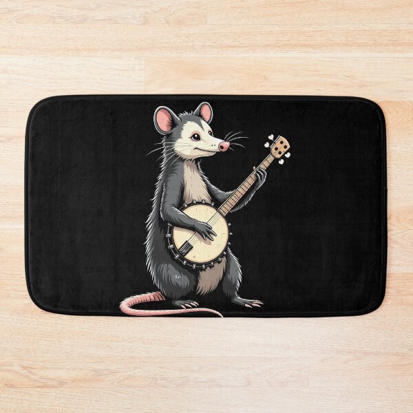 Item preview, Funny Opossum Playing Banjo - Banjo Lovers designed and sold by kjp-design.