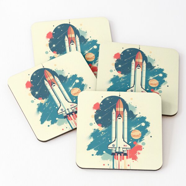 Item preview, Minimalist Modern NASA Spaceship Design designed and sold by Windy-market.