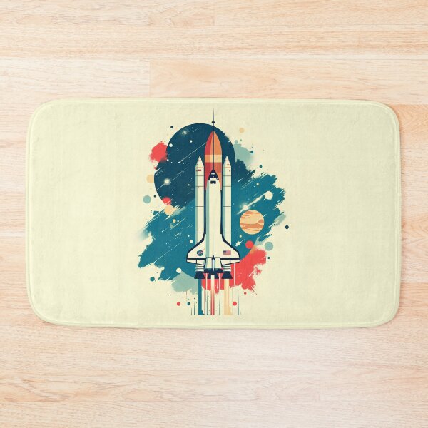Item preview, Minimalist Modern NASA Spaceship Design designed and sold by Windy-market.