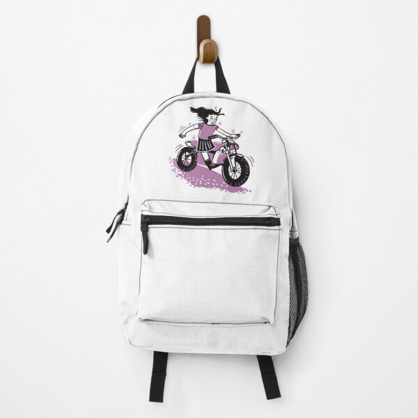 Item preview, Girl on a motorbike designed and sold by jasmineberry.