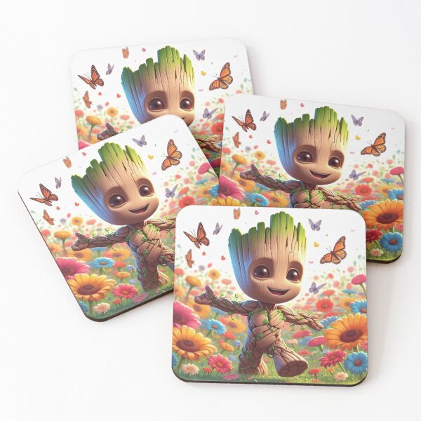 Item preview, Baby Groot happy and smiling designed and sold by Helene-Creation.