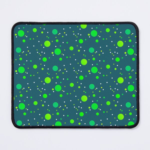 Item preview, Blue green artistic dotted | intricate emerald green dotty pattern designed and sold by lausn.