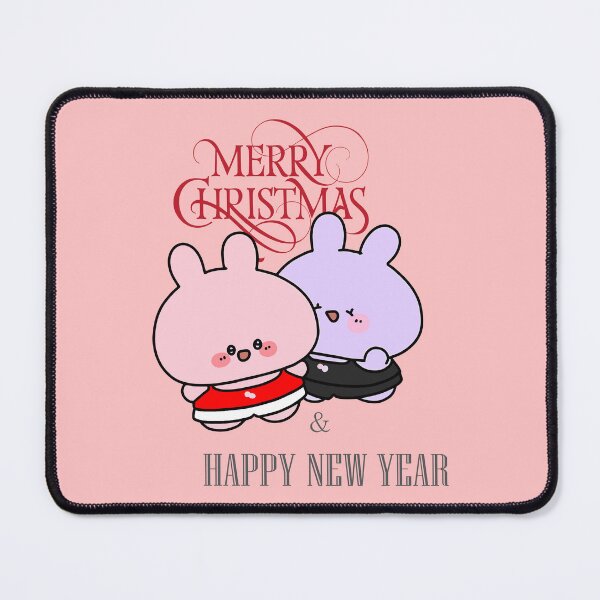 Item preview, Merry Christmas and Happy New Year - Cute Asamimichan Art designed and sold by FEBRICAST.