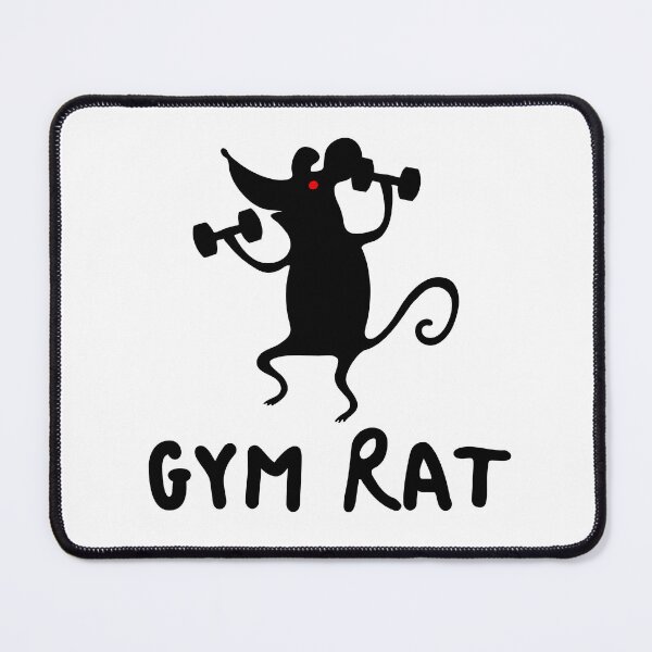 Item preview, Gym Rat - funny rat designed and sold by Weknes.