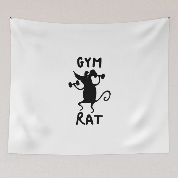 Item preview, Gym Rat - funny rat 2 designed and sold by Weknes.