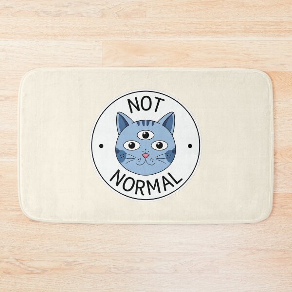 Item preview, Not Normal Three-Eyed Cat Illustration designed and sold by Dream-Fab.