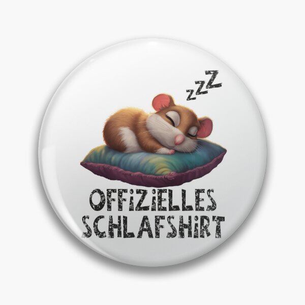Item preview,  Offizielles Schlafshirt - Niedlicher Hamster schläft designed and sold by Smix Pixels.