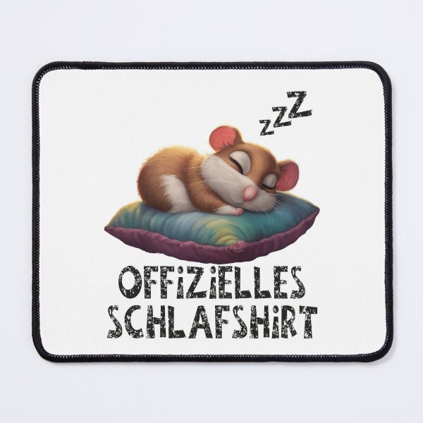 Item preview, Offizielles Schlafshirt - Niedlicher Hamster schläft designed and sold by Smix Pixels.