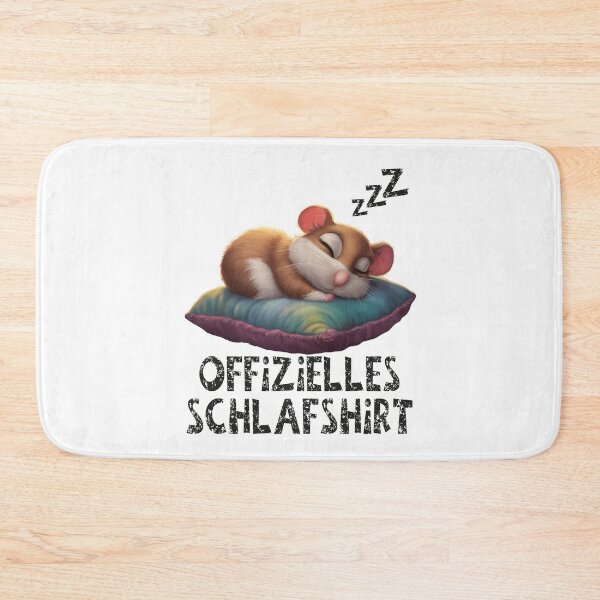 Artikelvorschau, Offizielles Schlafshirt - Niedlicher Hamster schläft entworfen und verkauft von Smix Pixels.