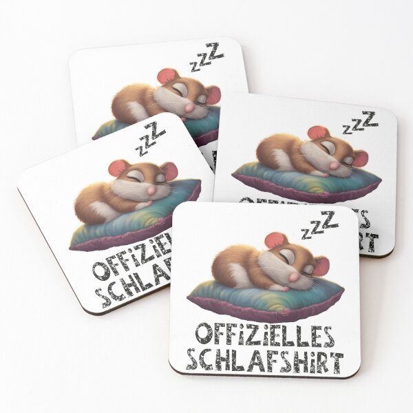 Item preview,  Offizielles Schlafshirt - Niedlicher Hamster schläft designed and sold by Smix Pixels.