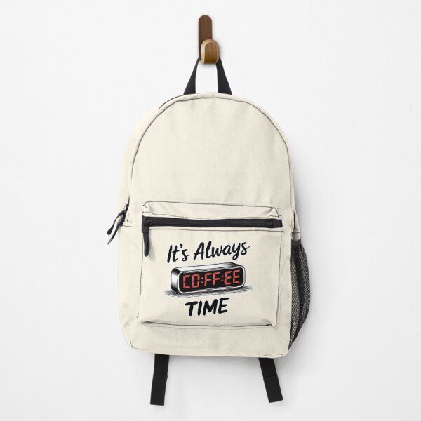 Item preview, It’s Always Coffee Time Digital Clock designed and sold by Dream-Fab.
