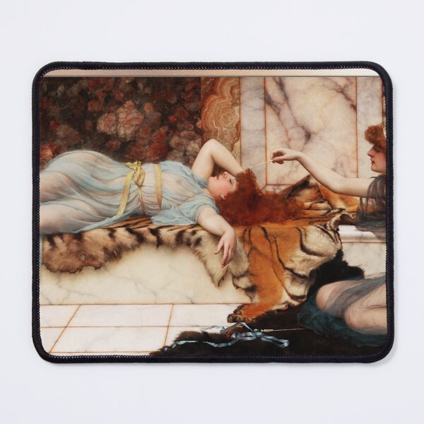 Item preview, Mischief and Repose by John William Godward designed and sold by Xzendor7 Digital Art Creations.