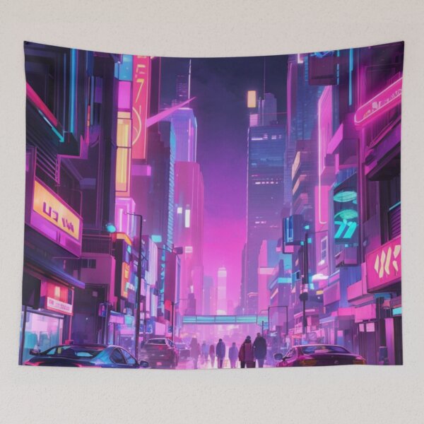 Item preview, 002 Cyberpunk City designed and sold by Alexis Art Collection.
