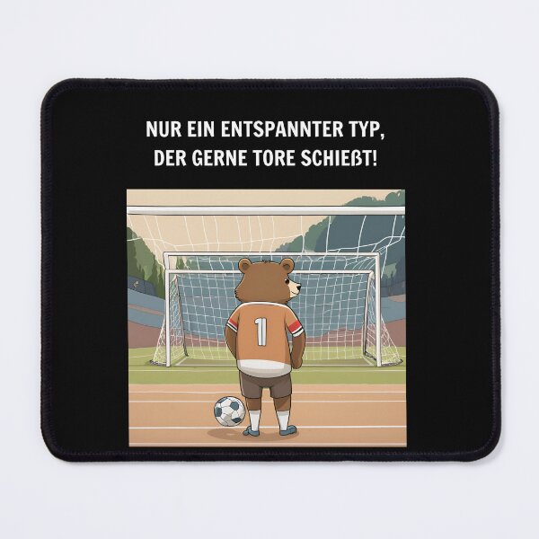 Item preview, Just a chilled guy who likes to score goals! | Chill Guy Meme German Football Soccer Shirt designed and sold by ManuelMuse.