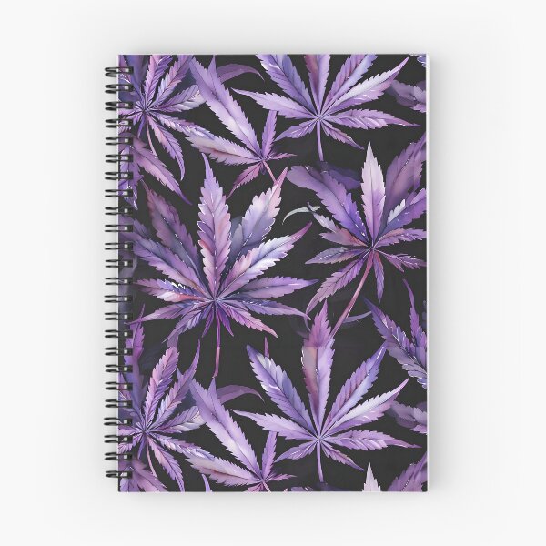 Item preview, Purple marijuana leafs design  designed and sold by EccentricsByE.