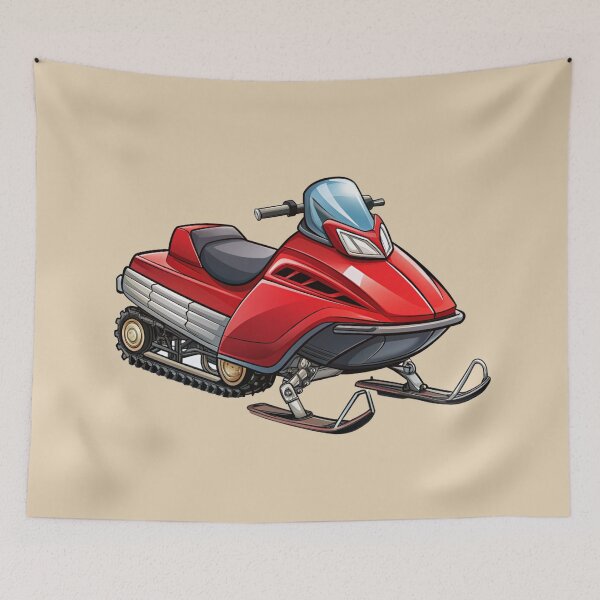 Item preview, Snowmobile  designed and sold by GraphicsClub.
