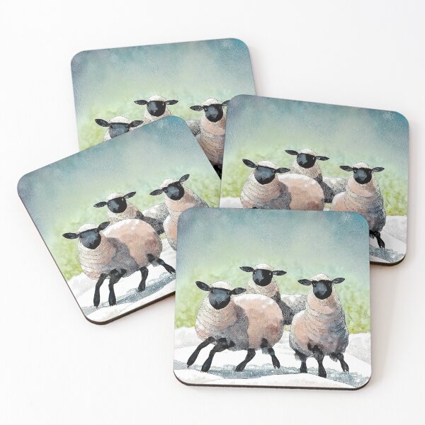 Item preview, Sheep Frolicking designed and sold by Blue Horse Photo Magic.
