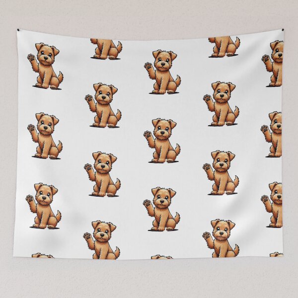 Item preview, Cute Norfolk Terrier Cartoon Style  designed and sold by LovingPresence.