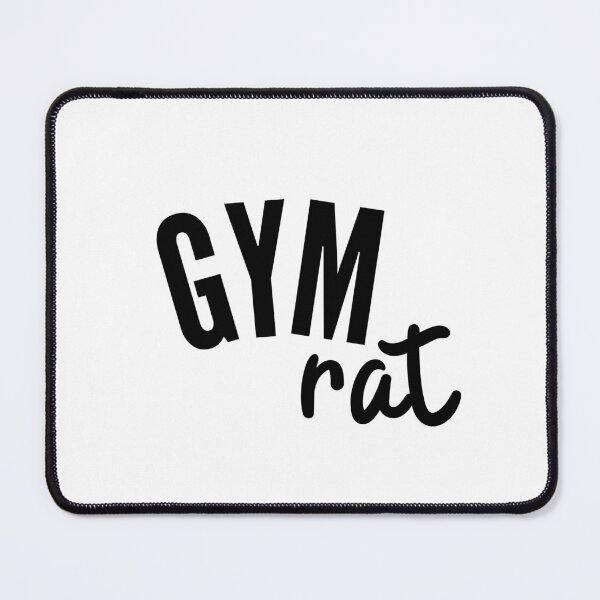 Item preview, Gym Rat - text designed and sold by Weknes.