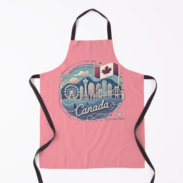 Item preview,  Bingham Loop & Victoria Park Canada Minimalist 3D Sticker Design,  designed and sold by PaintMeWorld.
