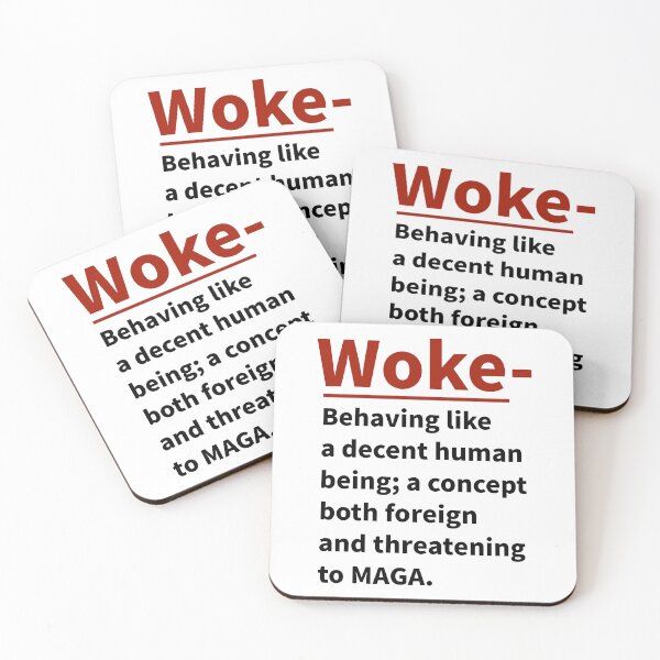 Item preview, Woke definition  designed and sold by Rachel the Artist .