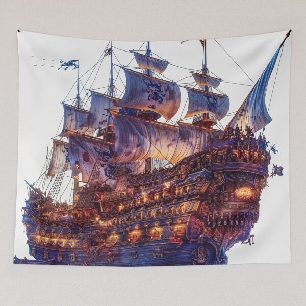 Item preview, Majestic Frigate  designed and sold by EndOfRainbowArt.