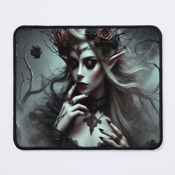 Item preview, AI generated dark elf designed and sold by AI-this-is-AI.