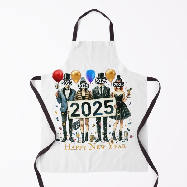 Item preview, New Year's Eve 2025 Art | Party Celebration Watercolor Illustration designed and sold by MiszungART.