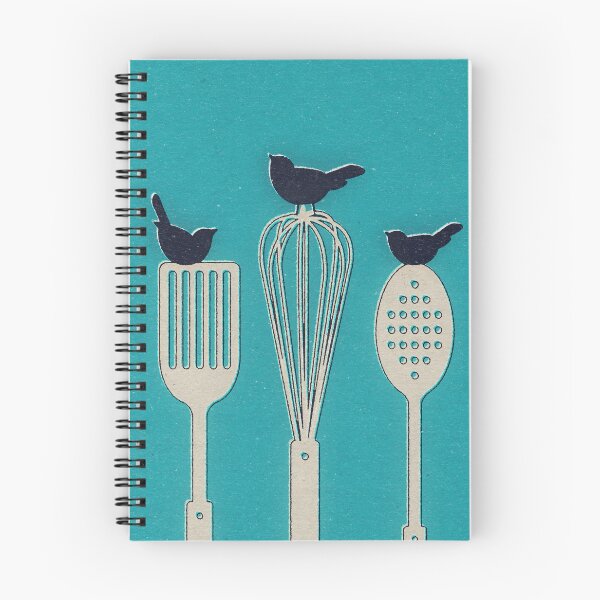 Artikelvorschau, Minimalistische Retro-Küchenvogelkunst entworfen und verkauft von H G  Designs.