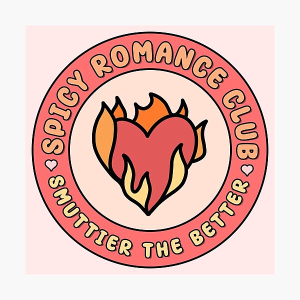Artikel-Vorschau von Club der würzigen Romanze | Retro-Buchclub | würzige Bücher, designt und verkauft von folklorewhisper.