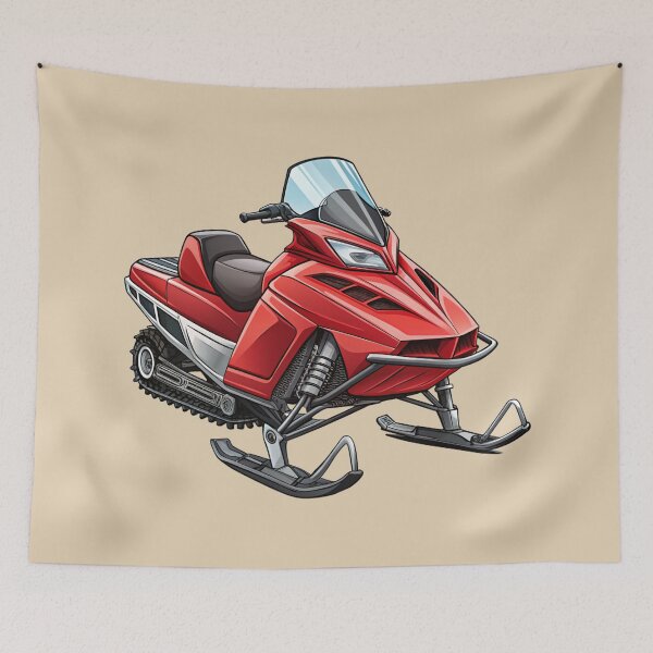 Item preview, Snowmobile  designed and sold by GraphicsClub.