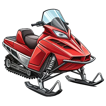 Artwork thumbnail, Snowmobile by GraphicsClub