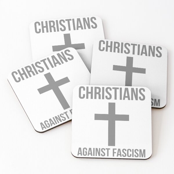 Item preview, Christians against fascism  designed and sold by Rachel the Artist .