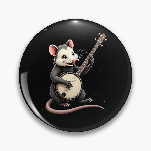 Item preview, Funny Opossum Playing Banjo - Banjo Lovers designed and sold by kjp-design.