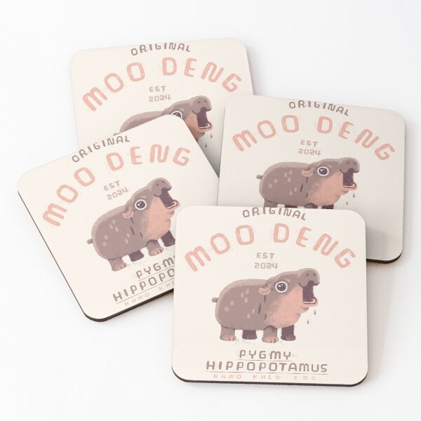 Item preview, Original Moo deng designed and sold by louros.