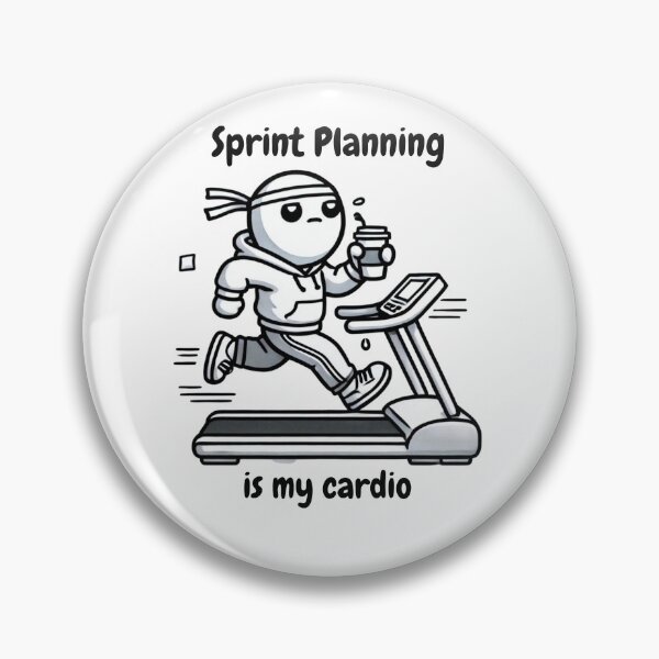 Item preview, Sprint Planning is My Cardio | Funny Agile Team Design for Scrum Masters & Developers designed and sold by wagenfue.