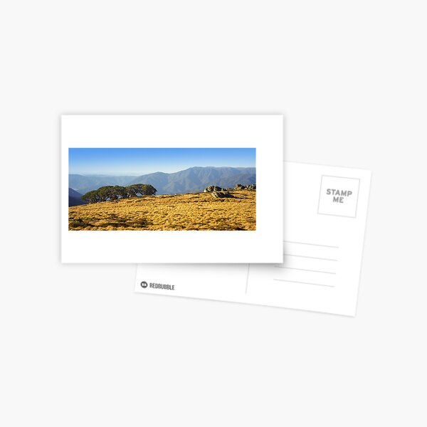 Mt Bogong from Mt Fainters Postcard