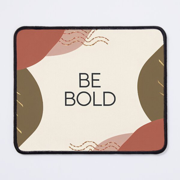 Item preview, Modern Abstract Be Bold Motivational Design designed and sold by ZetaDream.