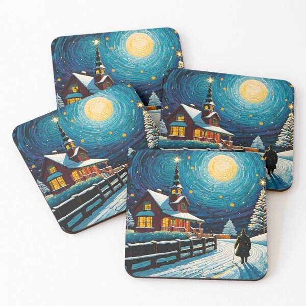 Item preview, Holiday Wonderland: House and Stream Scene designed and sold by GrizzlyCollective.