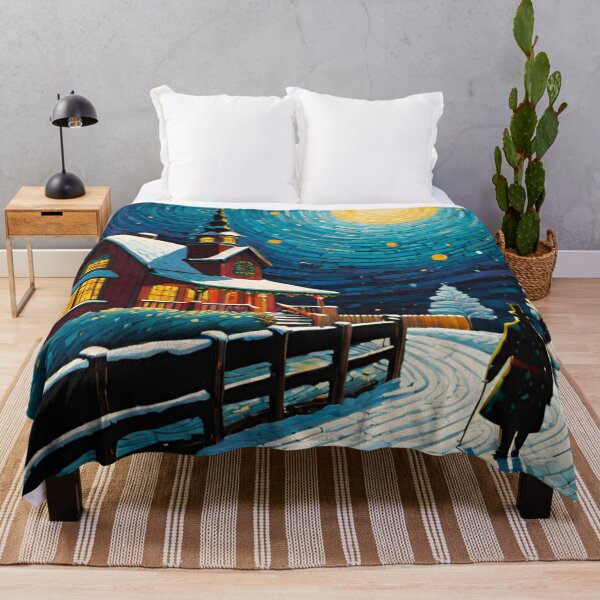 Item preview, Holiday Wonderland: House and Stream Scene designed and sold by GrizzlyCollective.