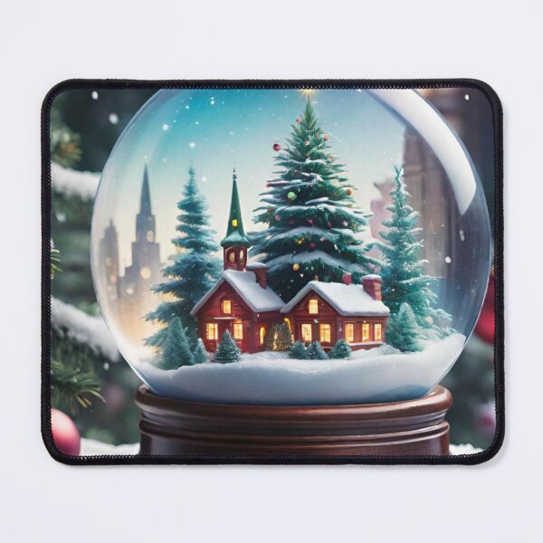 Item preview, Magical Snow Globe with Christmas Scene Inside designed and sold by GrizzlyCollective.