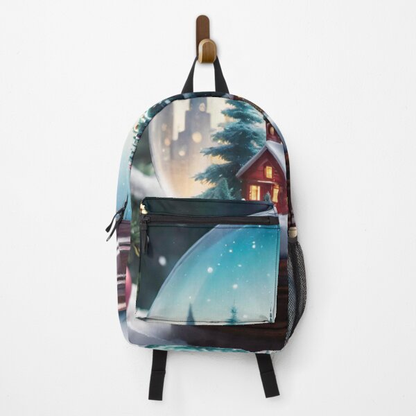 Vista previa del artículo con la obra «Bola de nieve mágica con escena navideña en el interior», diseñado y vendido por GrizzlyCompany.