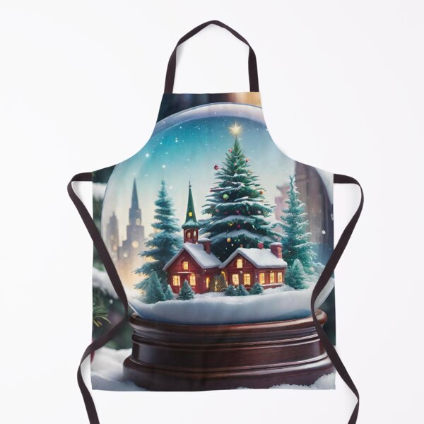 Item preview, Magical Snow Globe with Christmas Scene Inside designed and sold by GrizzlyCollective.