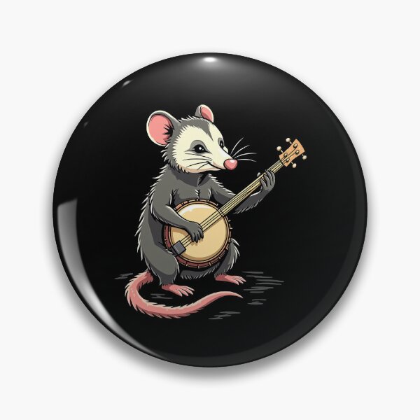 Item preview, Funny Opossum Playing Banjo - Banjo Lovers designed and sold by kjp-design.