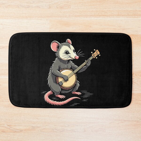 Item preview, Funny Opossum Playing Banjo - Banjo Lovers designed and sold by kjp-design.