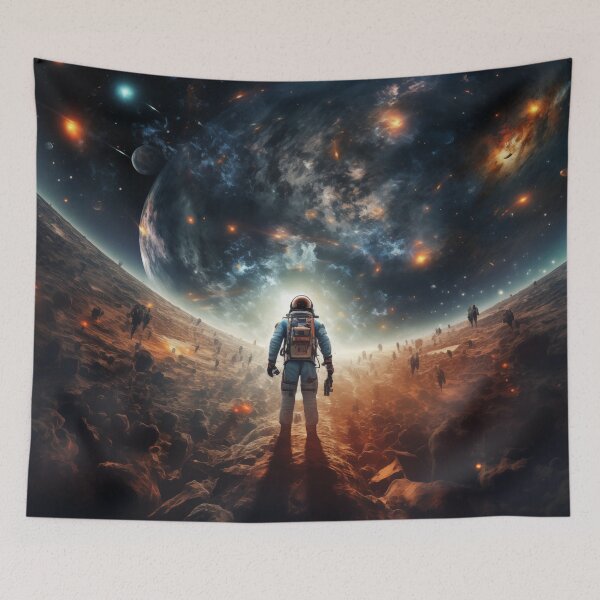 Item preview, Lost Explorer on a Forgotten Planet designed and sold by EndOfRainbowArt.